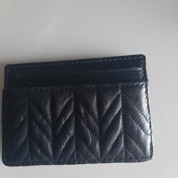 Coach quilted card case - Picture 2 of 2